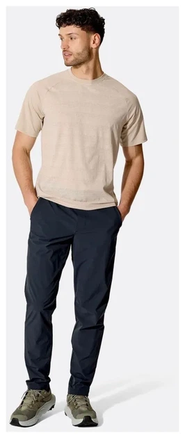 Штани чоловічі Rab Momentum Tech Pants, Black Beluga (L regular) - зображення 9