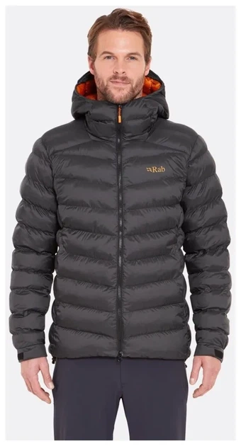 Чоловіча зимова куртка Rab Nebitron Pro Jacket, Anthracite (S) - зображення 2