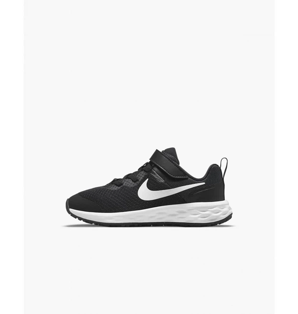 Кросівки підліткові Nike Revolution 6 Nn (Psv 33 Чорно-білий DD1095-003 - зображення 3