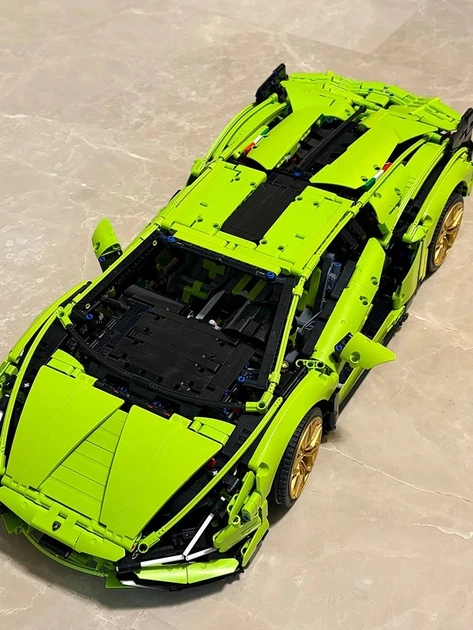 Конструктор Спортивный Суперкар Technic Lamborghini Sian FKP 37, 3696 деталей - изображение 3