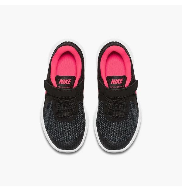 Кроссовки детские Nike Revolution 4 Black/Pink 27.5 Чорний 943307-004 - изображение 4