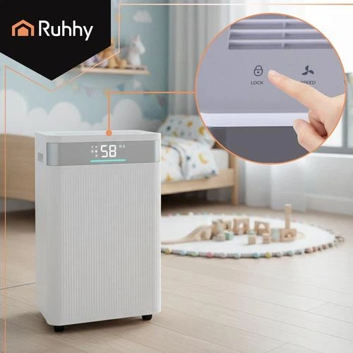 Осушувач повітря Ruhhy Brisoo 2000 Smart WiFi 26801, 330 Вт, 20 л/день, бак 4,3 л - зображення 10