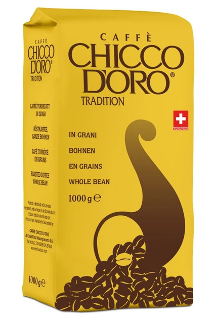 Кофе в зернах Chicco D'oro Tradition 100% Арабика 1000г - Фото 1 Кофе в зернах Chicco D'oro Tradition 100% Арабика 1000г - изображение 1