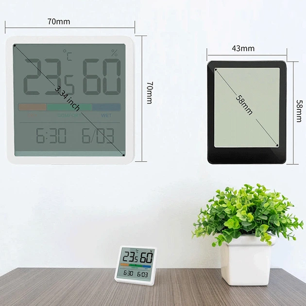 Багатофункціональний електронний годинник Xiaomi YIDA Time 8280 Black - зображення 9
