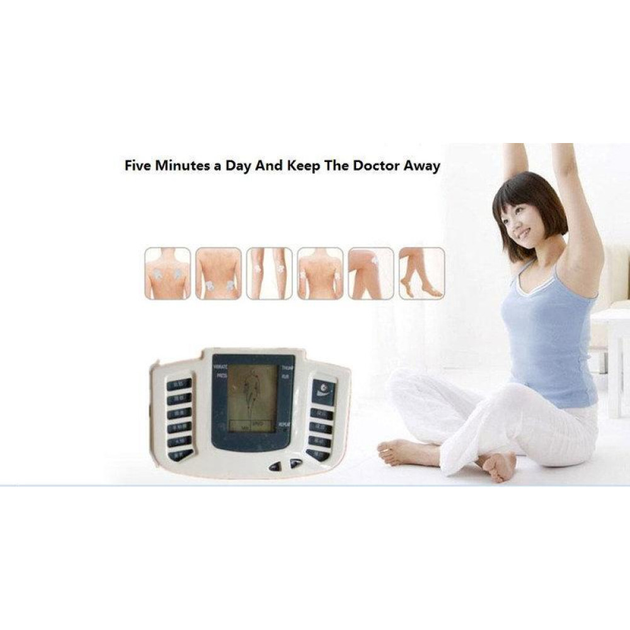 Массажные тапочки Digital Therapy JR-309 с электронным блоком, миостимулятор для стоп и тела с 4 режимами и 8 уровнями интенсивности - изображение 6