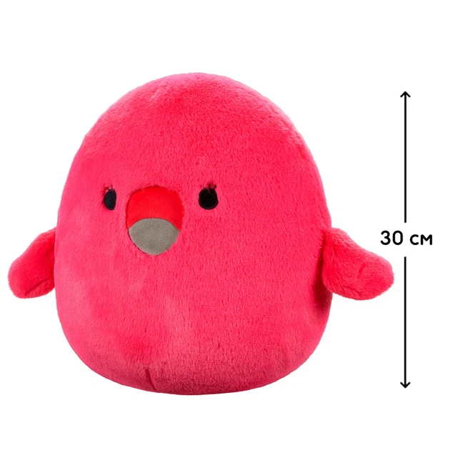 Мягкая игрушка Squishmallows полиэстер 30 см Фламинго Куки - изображение 2