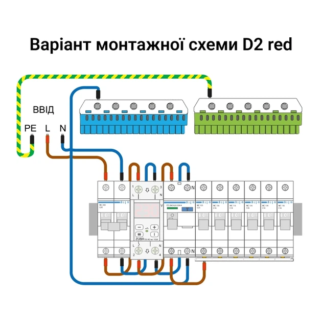 Реле напряжения ZUBR D2-40 RED - изображение 3