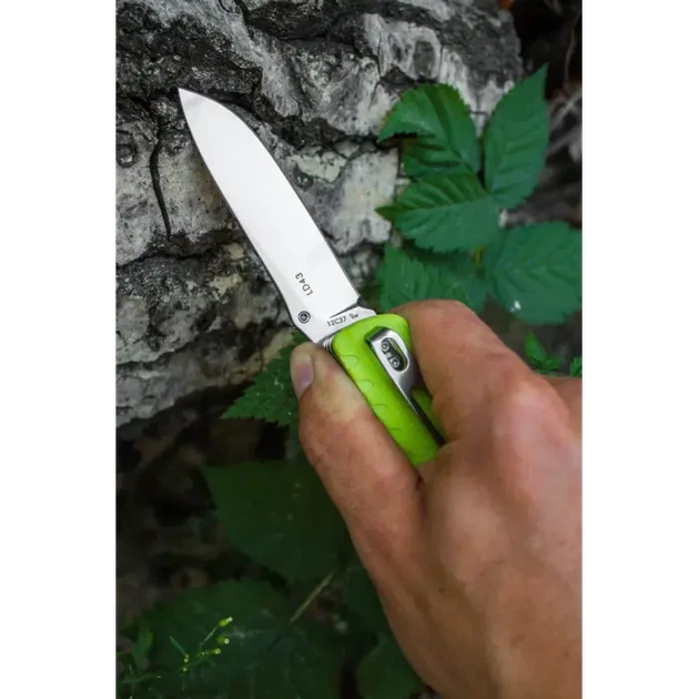 Багатофункціональний ніж Ruike Trekker LD43, (8.5 см) 12C27 / G10 зелений, 15 інстр. - изображение 6
