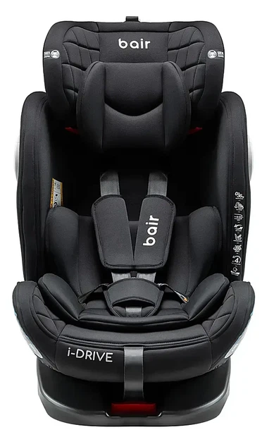 Автокресло Bair i-Drive 360 CB-04 Isofix поворотное 0-36 кг (группа 0+/1/2/3) - Фото 6 Автокресло Bair i-Drive 360 CB-04 Isofix поворотное 0-36 кг (группа 0+/1/2/3) - изображение 6