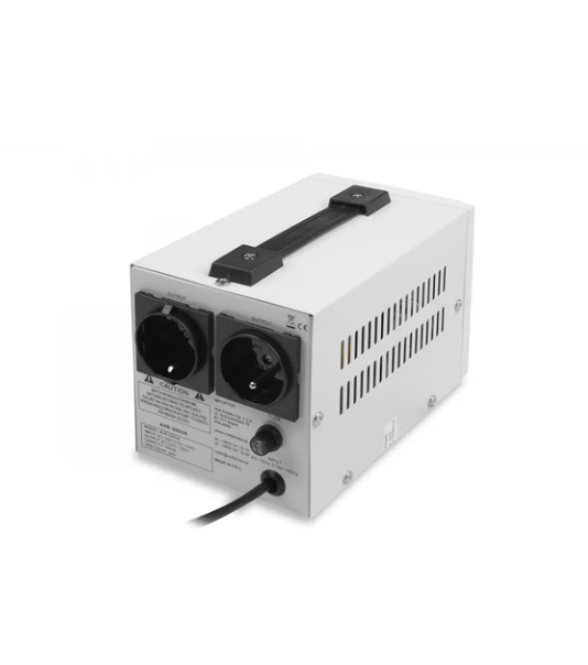 Релейний стабілізатор Volt Polska 150-270 В регулятор напруги AVR 500VA 350 Вт для побутової техніки 230 В захисний мережевий фільтр 50 Гц від перенапруги перешкод комп'ютера телевізора генератора - зображення 7