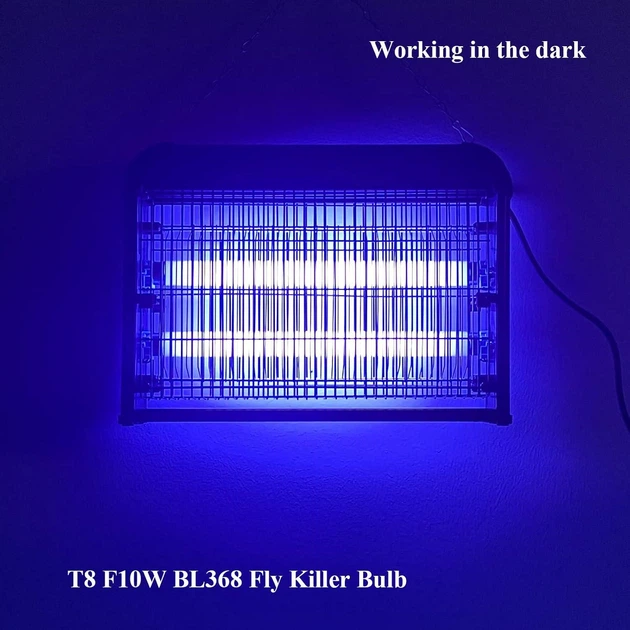 УФ-лампы AffyBulb T8 F10W G13 для электрической мухоловки — 2 шт. - Фото 5 УФ-лампы AffyBulb T8 F10W G13 для электрической мухоловки — 2 шт. - изображение 5