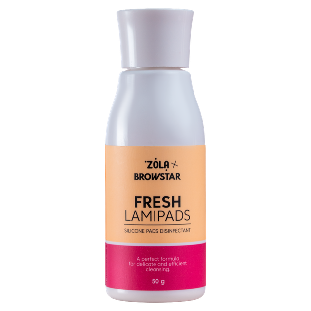 Средство дезинфицирующее для силиконовых валиков Zola x Browstar Fresh Lamipads - Фото 1 Средство дезинфицирующее для силиконовых валиков Zola x Browstar Fresh Lamipads - изображение 1
