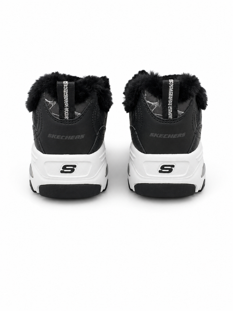 Кроссовки подростковые Skechers D'Lites черные на шнуровке 35.5 (6931838023548) (22.5 см) - изображение 3