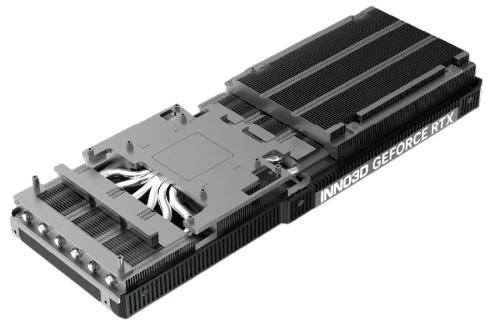 Відеокарта GeForce RTX 5080, Inno3D, X3, 16Gb GDDR7, 256-bit, HDMI/3xDP, 2617/30000 MHz, 16-pin (N50803-16D7-176068N) - Фото 3 Відеокарта GeForce RTX 5080, Inno3D, X3, 16Gb GDDR7, 256-bit, HDMI/3xDP, 2617/30000 MHz, 16-pin (N50803-16D7-176068N) - изображение 3