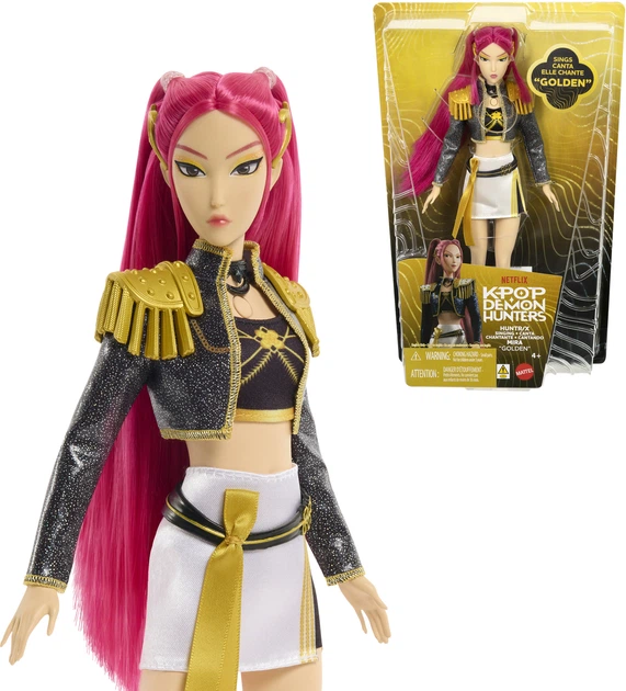 Śpiewająca figurka KPop Demon Hunters Mira Hit Golden (194735424627) - obraz 3