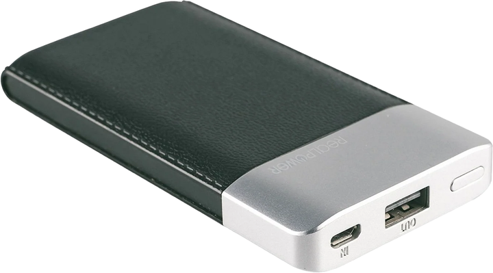 Powerbank RealPower PB-4000 4000 mAh Black (4040895005809) - obraz 2