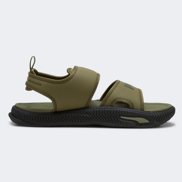 Чоловічі сандалі Puma SOFTRIDEPRO SANDAL повсякденні відкриті на липучках хакі 44.5 - Фото 3 Чоловічі сандалі Puma SOFTRIDEPRO SANDAL повсякденні відкриті на липучках хакі 44.5 - изображение 3