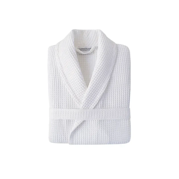Халат Lotus Home - Waffle white 3XL - изображение 2