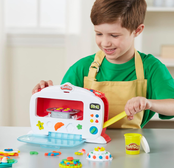 Набор для лепки Плей До кухня печь с формами и аксессуарами Play-Doh Hasbro B9740 - Фото 4 Набор для лепки Плей До кухня печь с формами и аксессуарами Play-Doh Hasbro B9740 - изображение 4