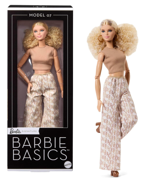 Кукла Барби Бейсикс виниловая Barbie Basics Mattel JJX26 - Фото 1 Кукла Барби Бейсикс виниловая Barbie Basics Mattel JJX26 - изображение 1