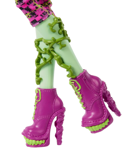 Лялька Монстер Хай Венера МакФлайтрап колекційна Monster High Venus McFlytrap JHK58 - Фото 6 Лялька Монстер Хай Венера МакФлайтрап колекційна Monster High Venus McFlytrap JHK58 - зображення 6