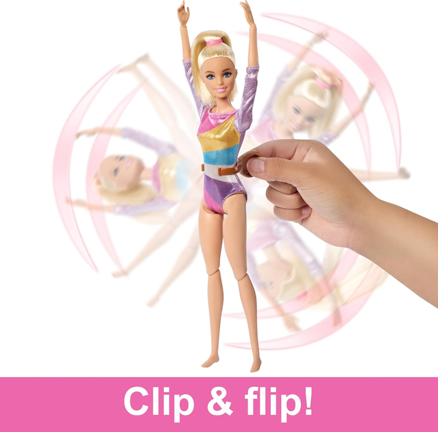 Лялька Барбі Тренування з гімнастики Barbie Gymnastics Barbie You can be HRG52 - зображення 5