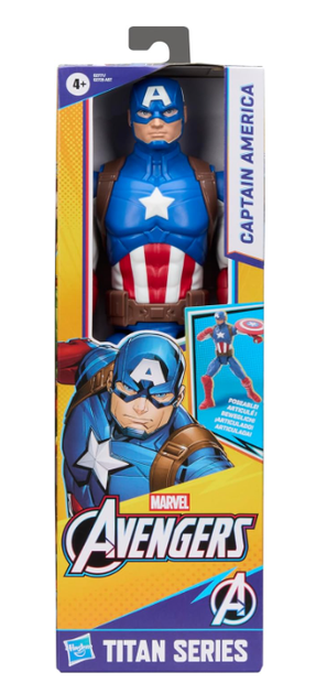 Фігурка Марвел Капітан Америка Серія героїв титанів 30 см Marvel Avengers Titan Captain America Hasbro G2771 - зображення 2