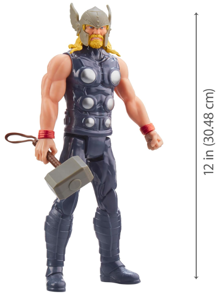 Фігурка Марвел Тор Месники Серія героїв титанів 30 см Marvel Avengers Titan Hero Thor Hasbro E7879 - зображення 4