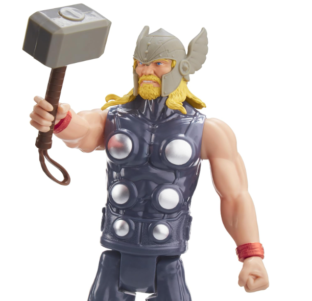 Фігурка Марвел Тор Месники Серія героїв титанів 30 см Marvel Avengers Titan Hero Thor Hasbro E7879 - зображення 5
