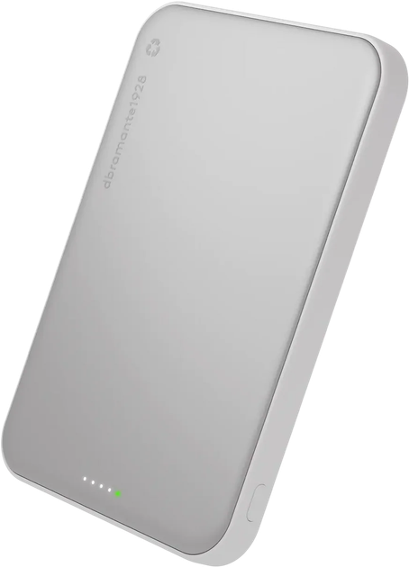 Powerbank Dbramante1928 Slim Qi2.2 5000 mAh 25W White (CP05ACWH7273) - Zdjęcie 2 Powerbank Dbramante1928 Slim Qi2.2 5000 mAh 25W White (CP05ACWH7273) - obraz 2
