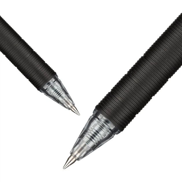 Гелевая ручка M&G Stationery черного цвета, 0,5 мм, с выдвижным стержнем, для подготовки к выпускным экзаменам и практики, серия Signature Pen MG666, 12 ручек в коробке AGPH8401 - изображение 2