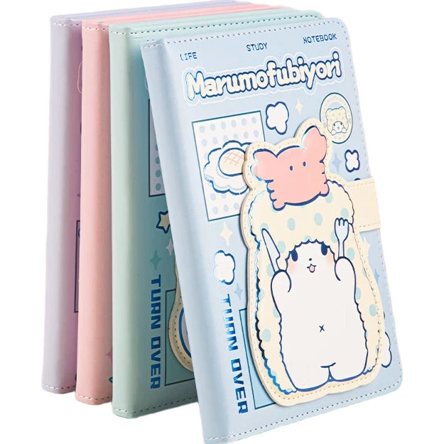 Блокнот GuangBo x Sanrio Collaboration Bear Series B6, 80 листов, цветная кожа, магнитная застежка, разные цвета, SL941013 - изображение 2