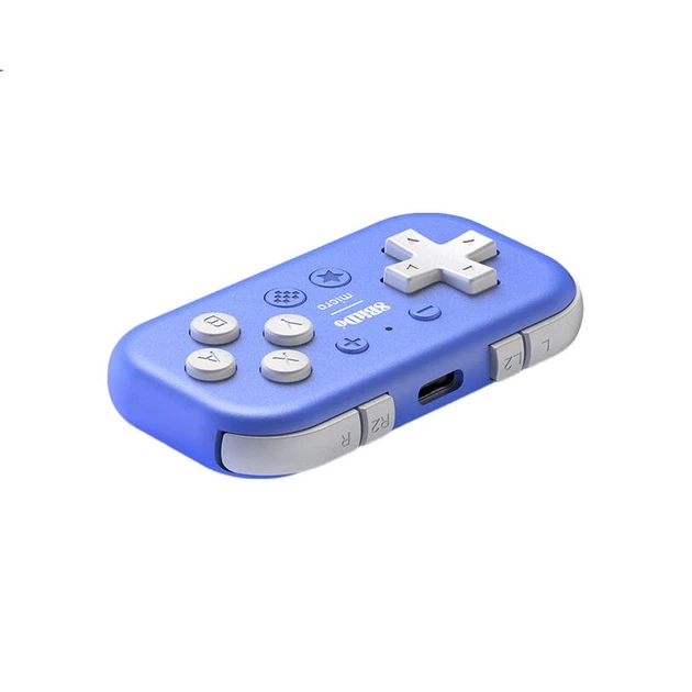 Беспроводной геймпад 8BitDo Micro Nintendo Switch/Android Blue - Фото 2 Беспроводной геймпад 8BitDo Micro Nintendo Switch/Android Blue - изображение 2