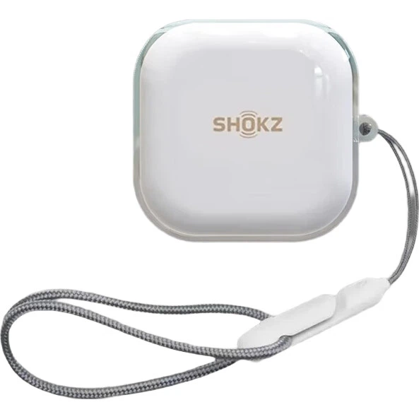Чехол Aolang, совместимый с Shao Yin Comfort Ring, с открытой посадкой и защитой от воздуха, для беспроводных наушников SHOKZ T511 с полной защитой и противоударным покрытием, прозрачный, с ремешком для наушников внутри чехла. - Фото 1 Чехол Aolang, совместимый с Shao Yin Comfort Ring, с открытой посадкой и защитой от воздуха, для беспроводных наушников SHOKZ T511 с полной защитой и противоударным покрытием, прозрачный, с ремешком для наушников внутри чехла. - изображение 1