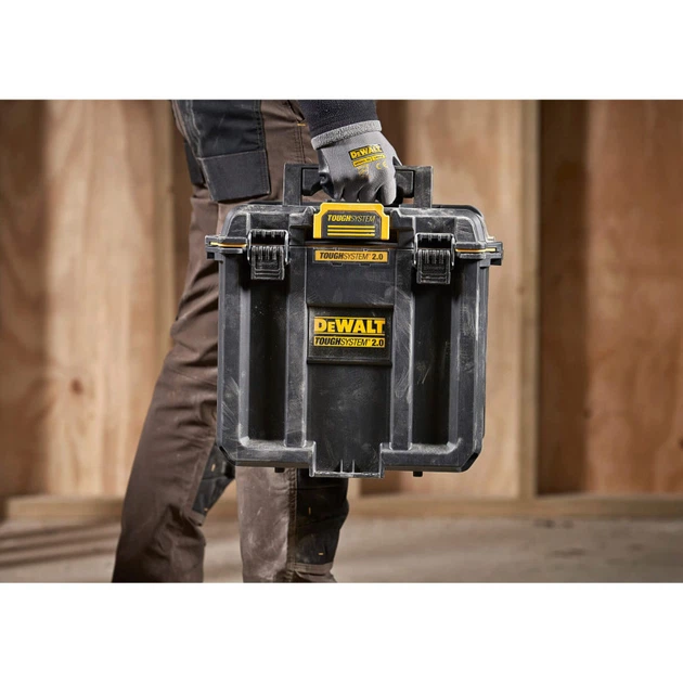 Ящик для инструмента с органайзером TOUGHSYSTEM 2.0 DeWALT DWST08035-1 - Фото 8 Ящик для инструмента с органайзером TOUGHSYSTEM 2.0 DeWALT DWST08035-1 - изображение 8