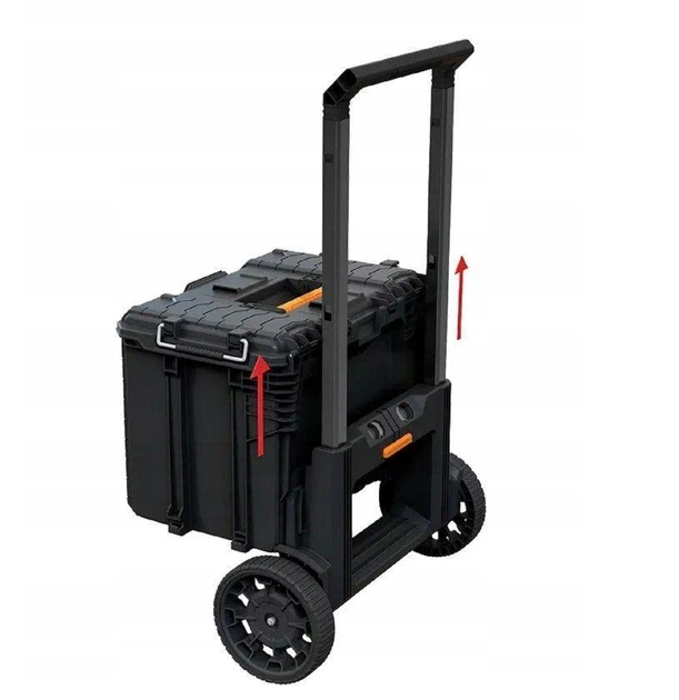 Ящик для инструментов Keter ROC Pro Gear Cart 2.0 (256981) - изображение 4