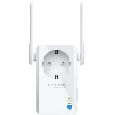 Маршрутизатор TP-Link Wi-Fi 802.11 b/g/n 300 Мбит/с 2 внешние антенны с встроенной розеткой (TL-WA860RE) - Фото 3 Маршрутизатор TP-Link Wi-Fi 802.11 b/g/n 300 Мбит/с 2 внешние антенны с встроенной розеткой (TL-WA860RE) - изображение 3