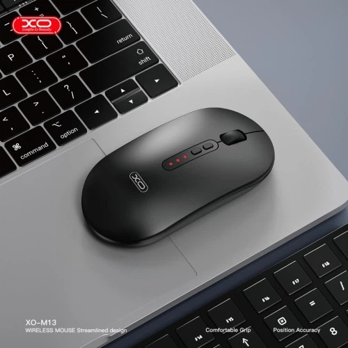 Компьютерная мышь XO M13 трирежимная Bluetooth бесшумная Черная (M13) - изображение 2