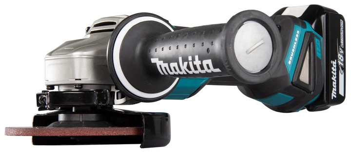 Akumulatorowa szlifierka Makita kątowa LXT 18V 125mm Makita DGA504 - obraz 4