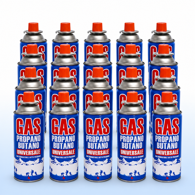 Балон газовий універсальний Gas 227г/400мл, 20 шт. - зображення 4