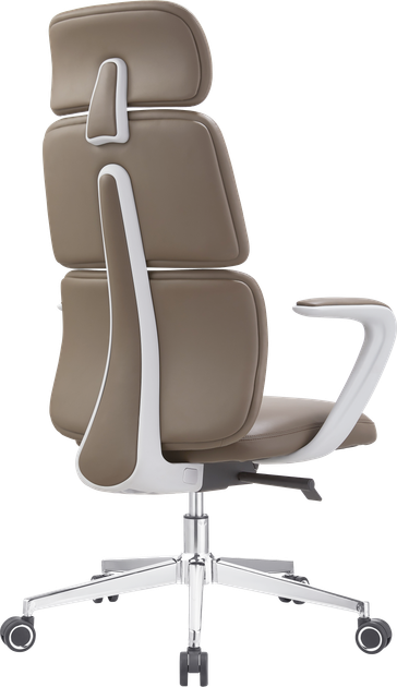 Компьютерное офисное кресло OfficePro Delicate OC690BR эргономичное PVC Brown - Фото 3 Компьютерное офисное кресло OfficePro Delicate OC690BR эргономичное PVC Brown - изображение 3