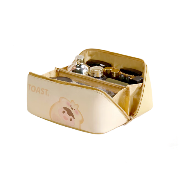 Косметичка Fanyejia Shell, вместительная, портативная, многофункциональная, для путешествий, хранения косметики и средств по уходу за кожей. - изображение 4