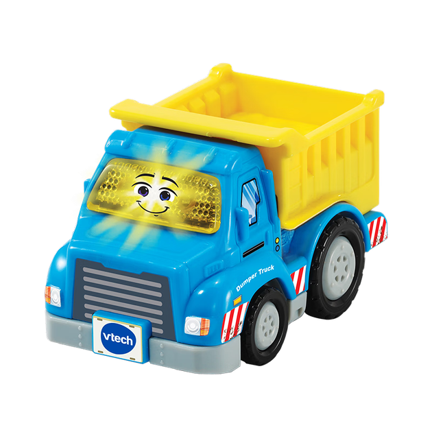 Игрушечная машинка VTech Magic Track, самосвал со звуком, светом и музыкой, детский подарок на день рождения для мальчиков и девочек. - Фото 4 Игрушечная машинка VTech Magic Track, самосвал со звуком, светом и музыкой, детский подарок на день рождения для мальчиков и девочек. - изображение 4