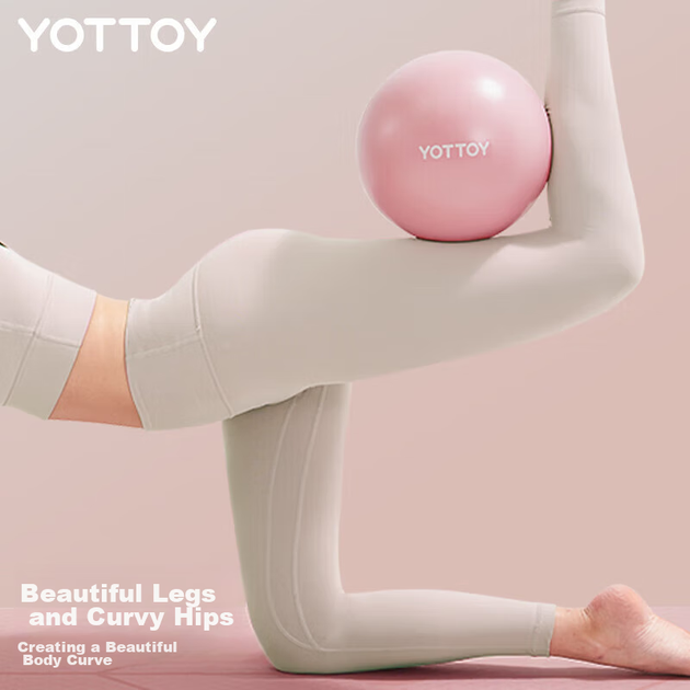 М'яч для пілатесу Yottoy, м'яч для йоги, міні-м'яч для фітнесу 25 см, що підвішує, для відновлення м'язів живота та вправ на баланс для жінок - Фото 9 М'яч для пілатесу Yottoy, м'яч для йоги, міні-м'яч для фітнесу 25 см, що підвішує, для відновлення м'язів живота та вправ на баланс для жінок - изображение 9