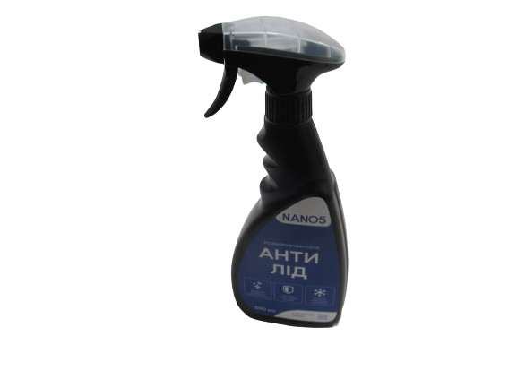 Размораживатель стекла NANO5 "АНТИЛЁД", триггер 500 мл, с ароматом океана (61590) - изображение 2