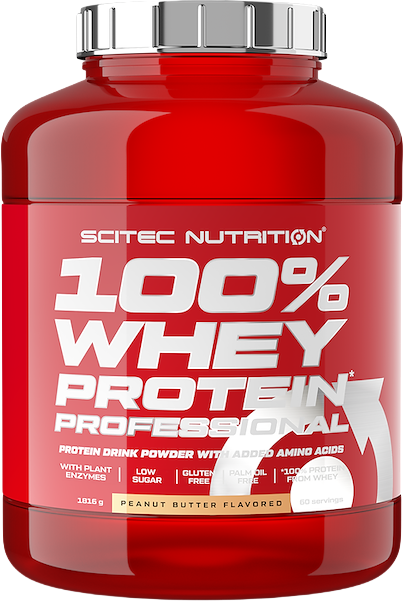 Сироватковий протеїн Scitec Nutrition 100% Whey Protein Prof порошок 1816 г