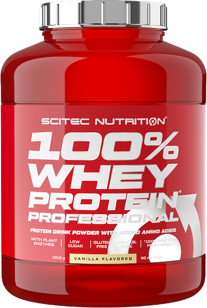Протеїн Scitec Nutrition 100% Whey Protein Prof Ваніль 1.816 кг