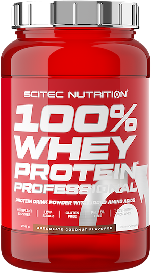 Сироватковий протеїн Scitec Nutrition 100% Whey Protein Prof порошок 780 г