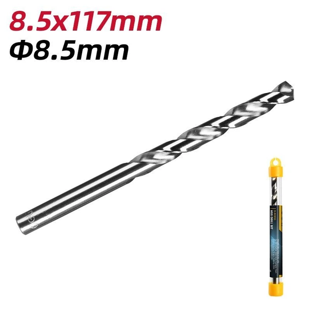 Сверло Hss D8,5 мм Deli EDL16085G - Фото 2 Сверло Hss D8,5 мм Deli EDL16085G - изображение 2