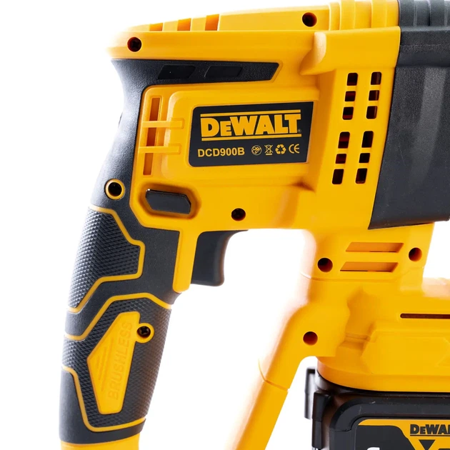 Перфоратор аккумуляторный DeWalt DCH133NT 36 В 6 А·ч бесщеточный SDS-plus 3,3 Дж 5200 уд/мин 1900 об/мин 3 режима 2 аккумулятора с кейсом - изображение 9